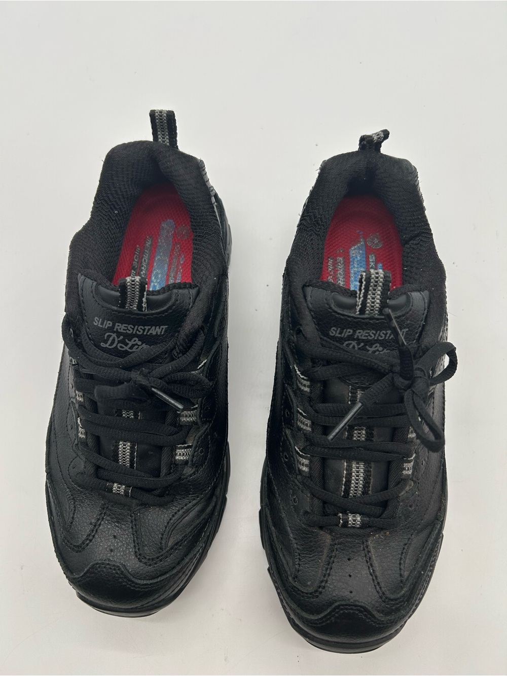 Skechers Work D’Lites SR Slip Resistant Sneaker Work Shoe Size 7 - Picture 1 of 8